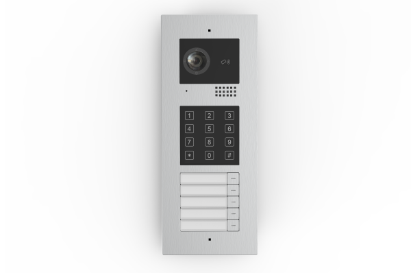 SVS five-button smart video intercom panel with keypad