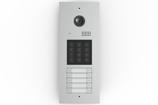 SVS ten-button smart video intercom panel with keypad entry