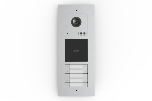 SVS ten-button smart video intercom panel with fob reader